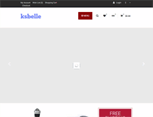 Tablet Screenshot of ksbelle.com